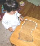 ラジエターガードと息子(意味不明(^_^;)