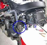 青丸場所に装着