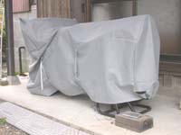 にゅうバイクカバー!