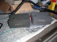 左：壊れ(^_^;、右：新品